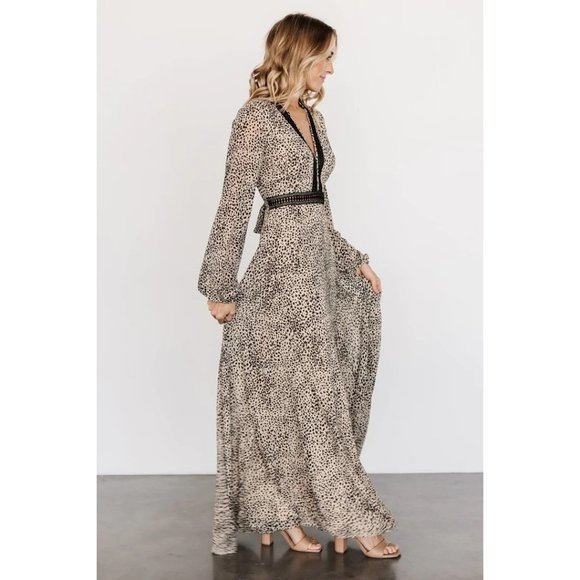 Baltic Born Leopard Print Maxi Dress - Picture 2 of 9